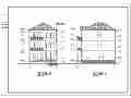 某地3层框架结构别墅建筑设计施工图（含结构设计）