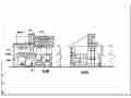某地两层现代风格别墅建筑方案设计图纸（11户）