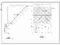 某地抗滑桩与格构组合护坡设计施工图
