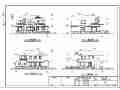哈尔滨2层框架结构别墅建筑施工图