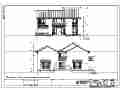 苏州某地两层砖混结构别墅建筑设计方案图纸