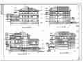 东阳市三层框架结构别墅建筑施工图纸