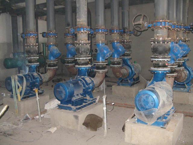 中央空调水系统水泵的安装