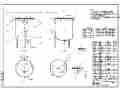 某公司自主设计加药罐外形尺寸加工图