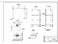 技施阶段框架水塔柱及蓄水池结构钢筋图