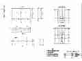 某处的铸铁闸门的初步设计阶段图纸