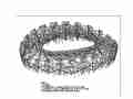 【北京】某多层现代风格国际级体育馆建筑设计施工图纸