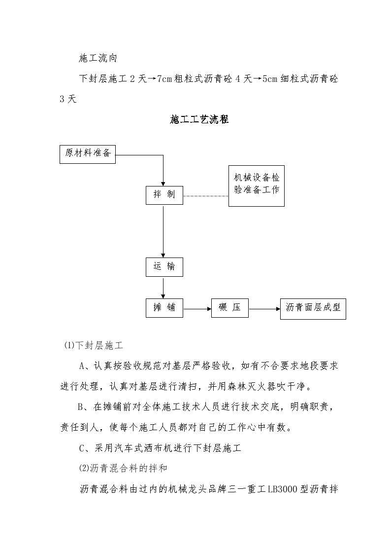 工业新区道路沥青混凝土摊铺工程施工方案-图二