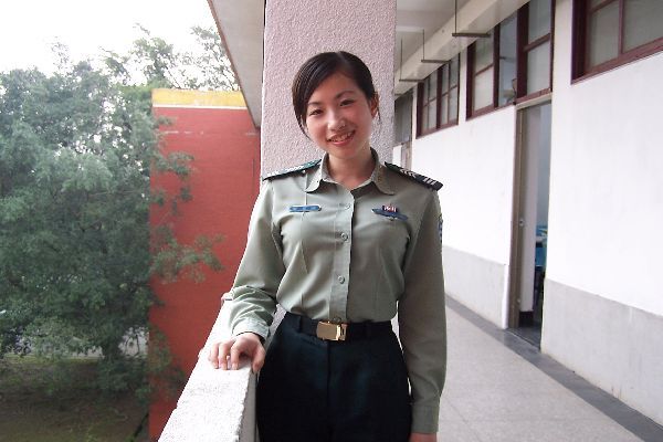 台湾省的漂亮女兵