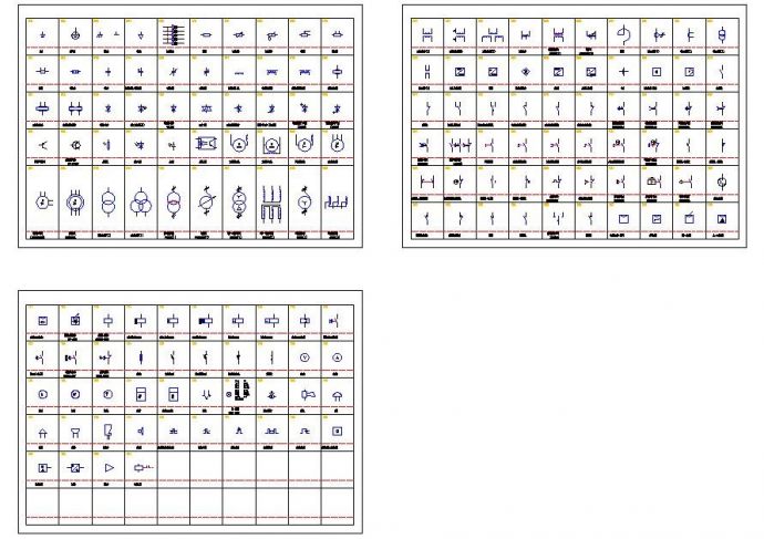 电气符号国标图形符号选摘素材CAD_图1