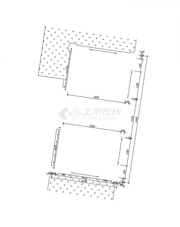 新中式廊架 详图 平立剖 节点 及结构 全套施工图 钢混基础 钢结构 氟碳漆饰面-图二