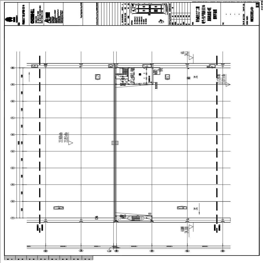 HWE2CD13EL4-B-电气-生产用房(大)16屋面机房层-B区照明平面图.PDF-图一