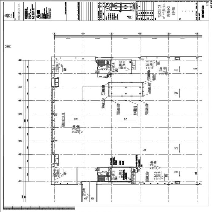 HWE2CD15EG4-C-电气-生产用房(大)13屋面机房层-C区接地平面图.pdf_图1