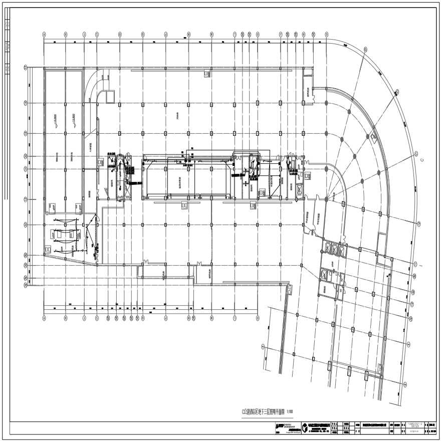 WSP电施-60-001 C公建地下三层照明平面图.pdf-图一