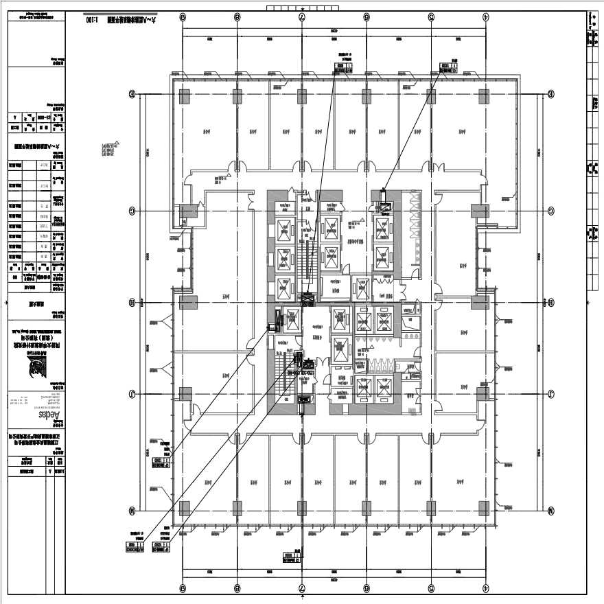 M-13-009_六~八层防排烟系统平面图.pdf-图一