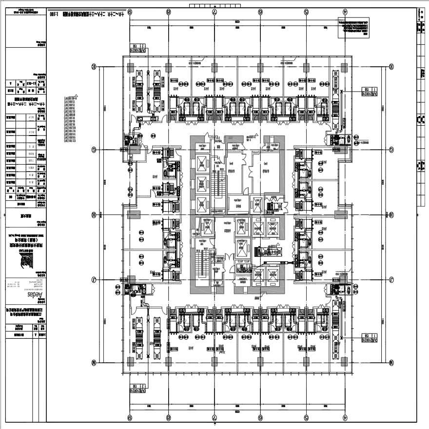 M-11-013_十六~二十六 二十八~三十层通风空调系统平面图.pdf-图一