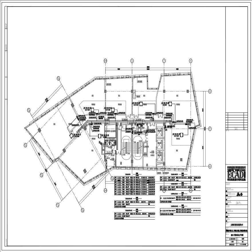 E-2-20-604 南区六号楼四层电力平面图 E-2-20-604 (1).pdf-图一