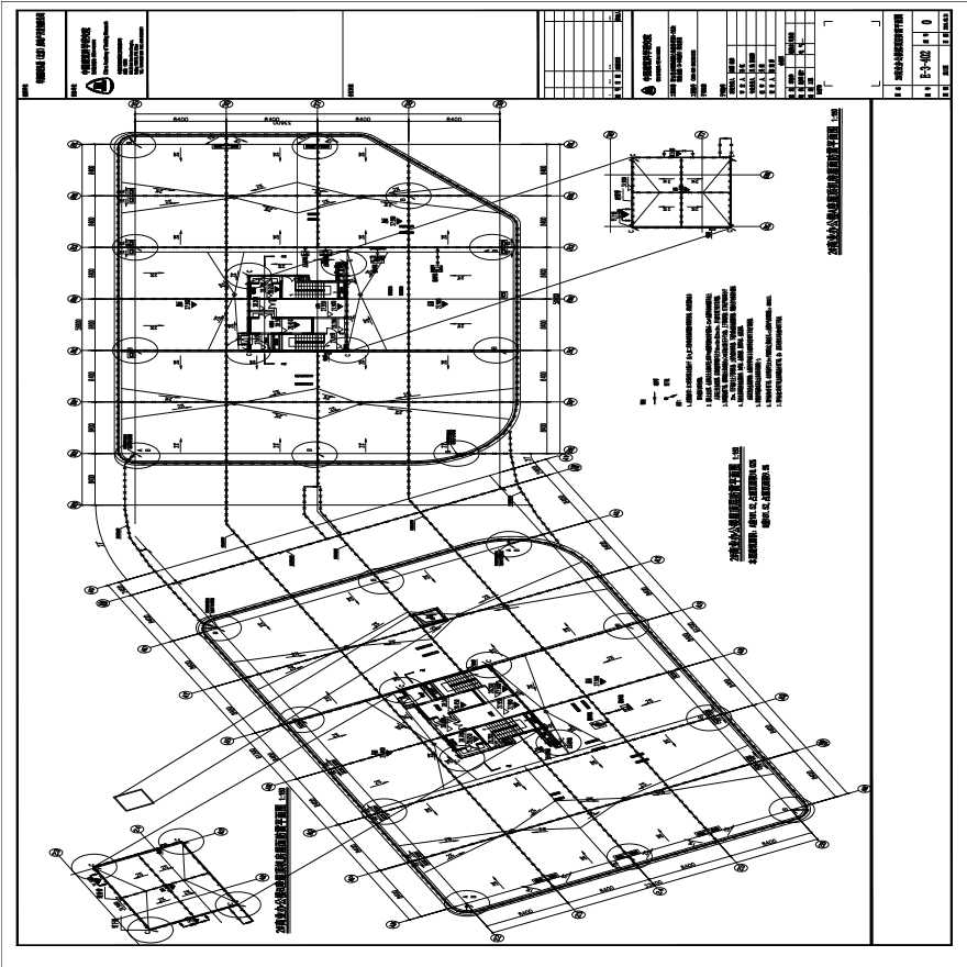 E-3-402 2#商业办公楼屋顶层防雷平面图 0版 20150331.PDF-图一