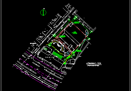 利安达综合大楼建筑CAD设计施工图-图二
