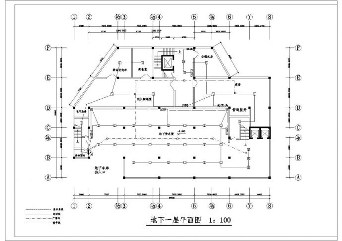 某地区某(26)号综合楼电气cad设计施工图_图1