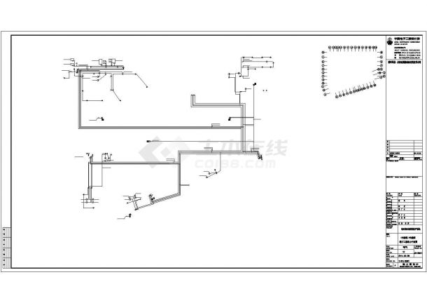 某城市多层厂房CAD电气设计图纸》-图二