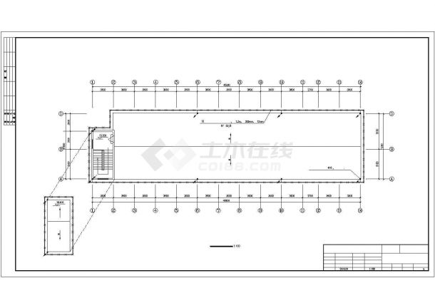 某地宿舍楼电气设计方案设计图（共6张）-图二