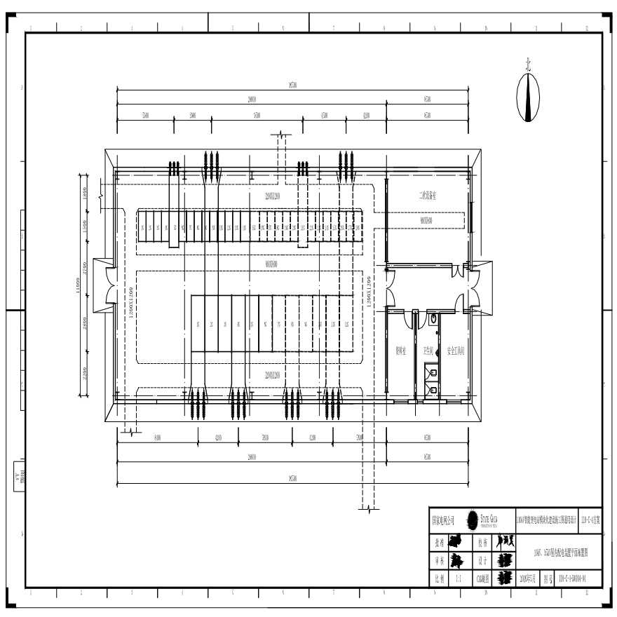 110-C-4-D0104-04 10kV、35kV屋内配电装置平面布置图.pdf-图一