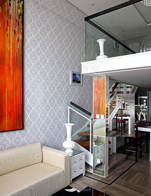 60平米LOFT居室设计 享受前卫艺术生活.jpg