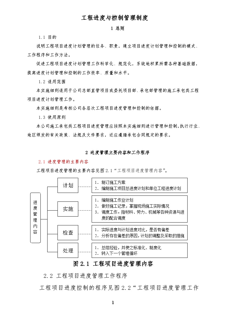 工程进度与控制管理制度.doc-图一