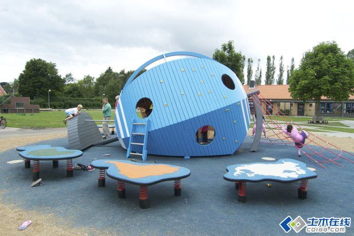 不错的景观小品设计也许不经意间就会成为儿童乐园创意设计的典范