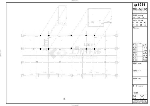 3层综合公寓建筑设计施工图-图二