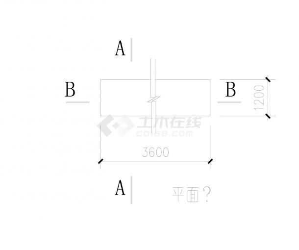 助残坡道结构平剖面图-图二