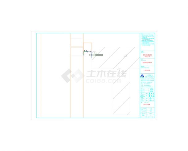 高科N16商业配套项目幕墙装饰工程节点图-图二