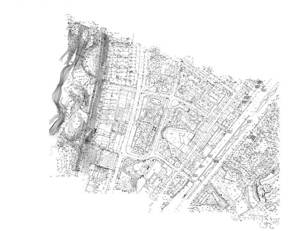 某大型城市地形图纸-图一