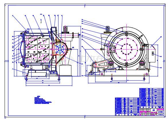 滚筒式抛丸清理机总体和结构设计-图二