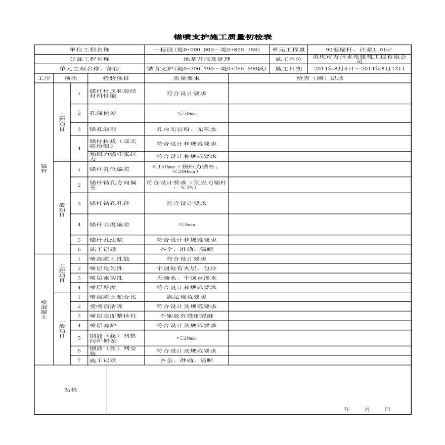 水利防洪护岸 锚杆支护（200.790-255.690）.xls-图二