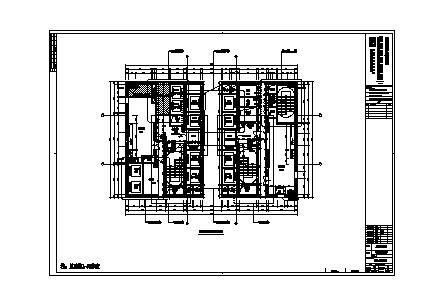 某住宅区建筑施工CAD设计图-图一