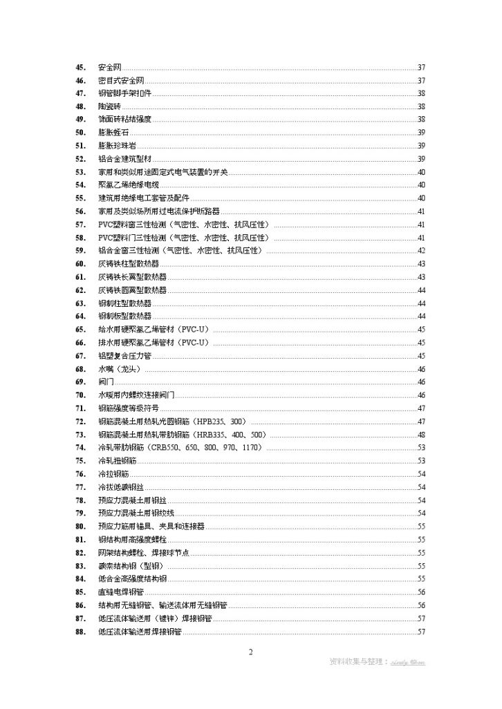 建筑工程原材料构配件试件土工试验见证取样频率与检测项目-图二