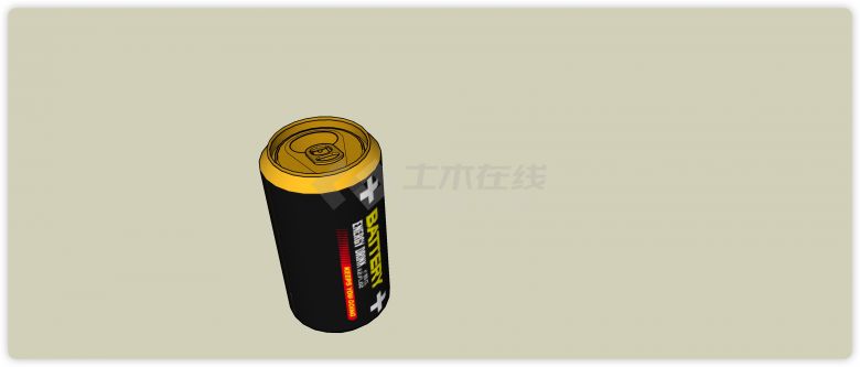 黑色电池可乐饮料红酒系列su模型-图二