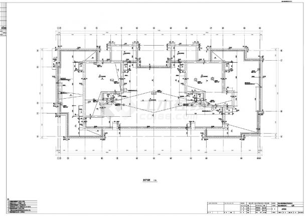 辰能·溪树庭院(南区)J-8号楼建筑施工CAD图.dwg-图一