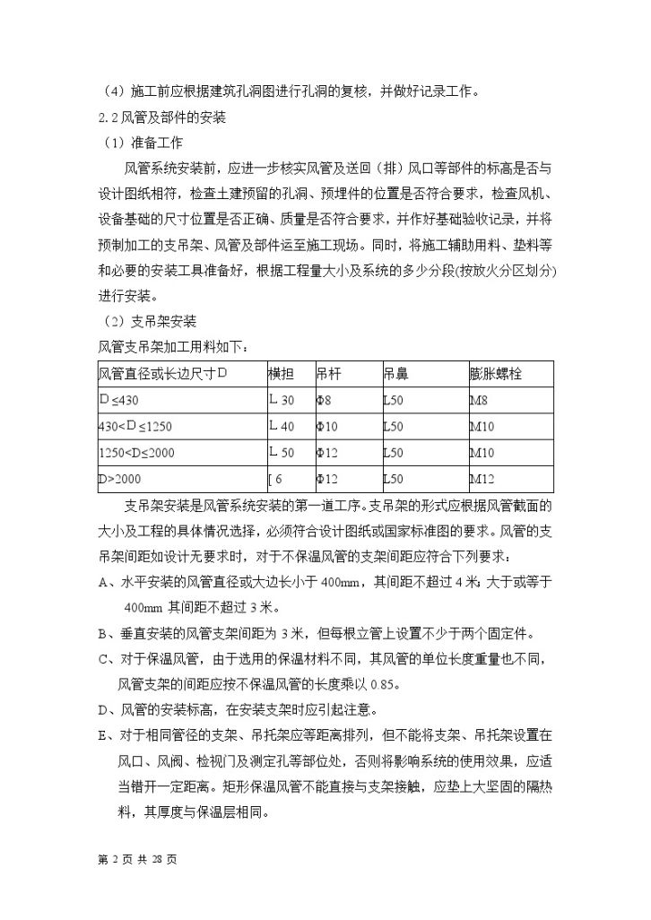 某工程空调安装施工组织设计-图二