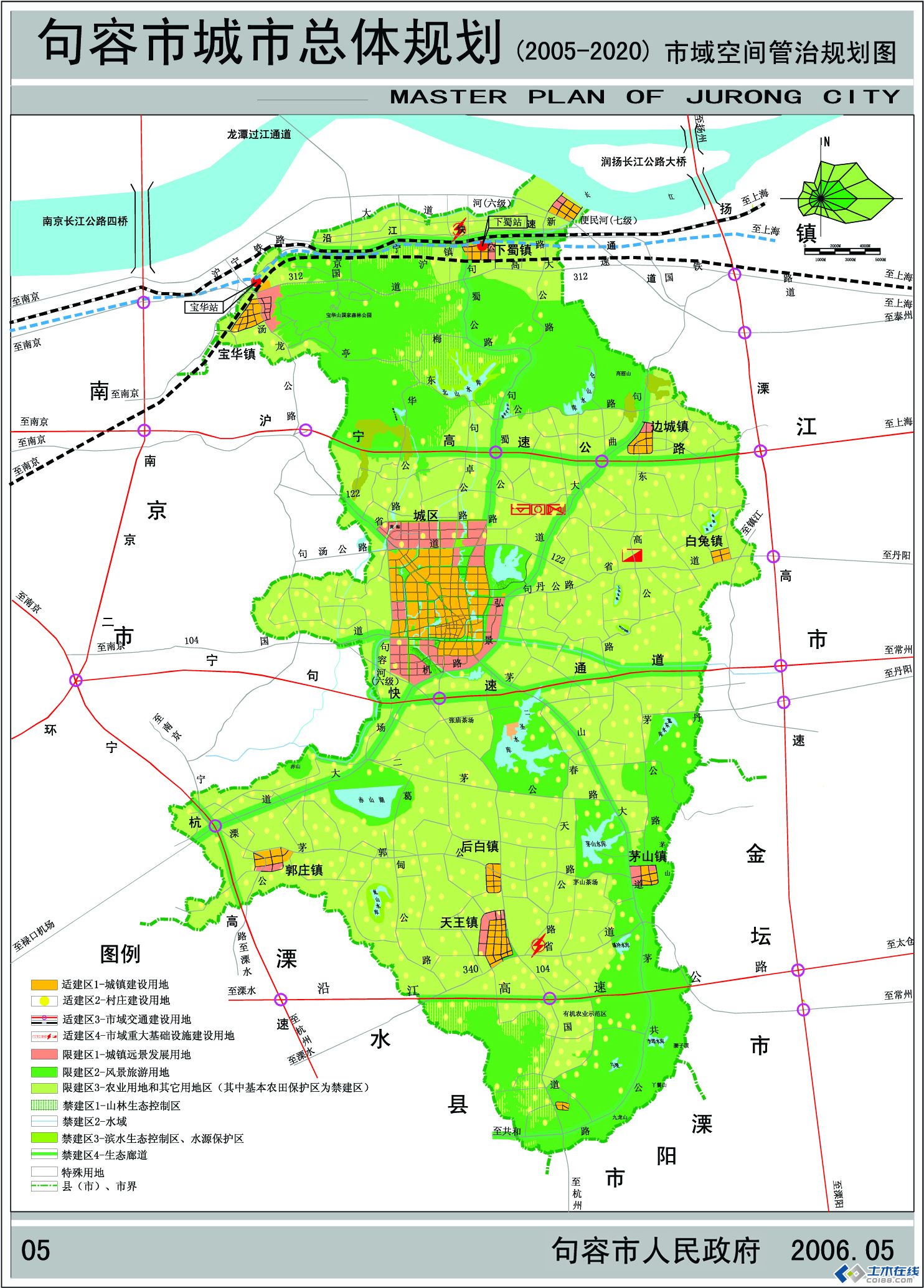 句容市天王镇地图图片