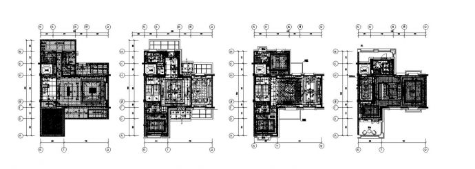 某办公楼CAD平面图_图1
