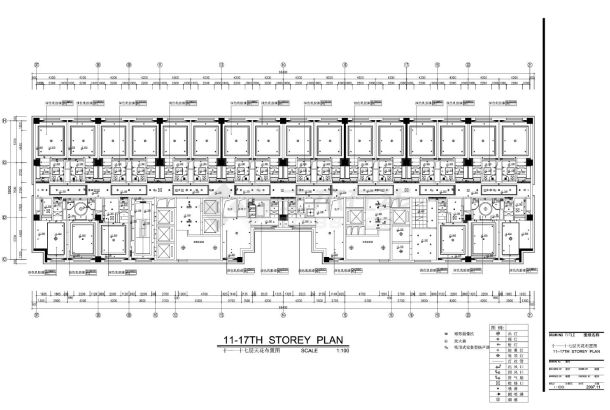 天津萬麗泰達酒店9.10.11～17层天花CAD图.dwg-图二