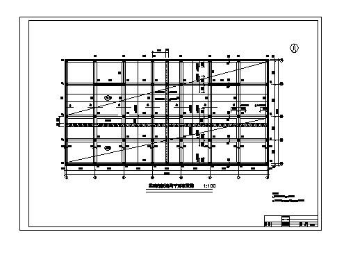 12层框剪商业公寓楼结构图_图1