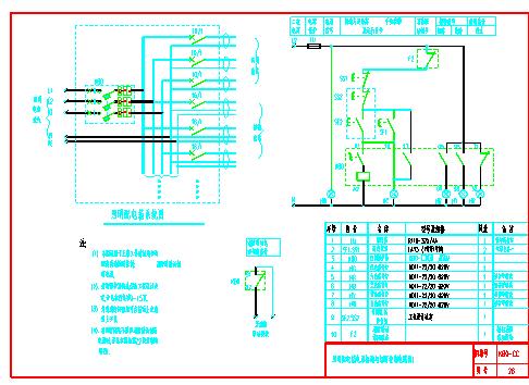 KB0-CC-26照明配电箱电源接通与切断控制电路图1.dwg_图1