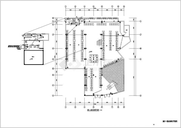 某商场1600平消防改造项目包含泵房电气施工图-图二