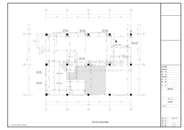日料餐厅-平面系统图CAD-图一