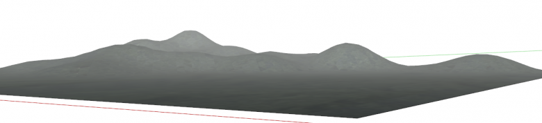丛林地形 岩石 巨石 山峰 悬崖 火山su模型-图二