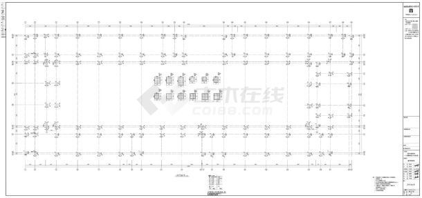 福州市实验学校小学部教学楼结施CAD图-图一